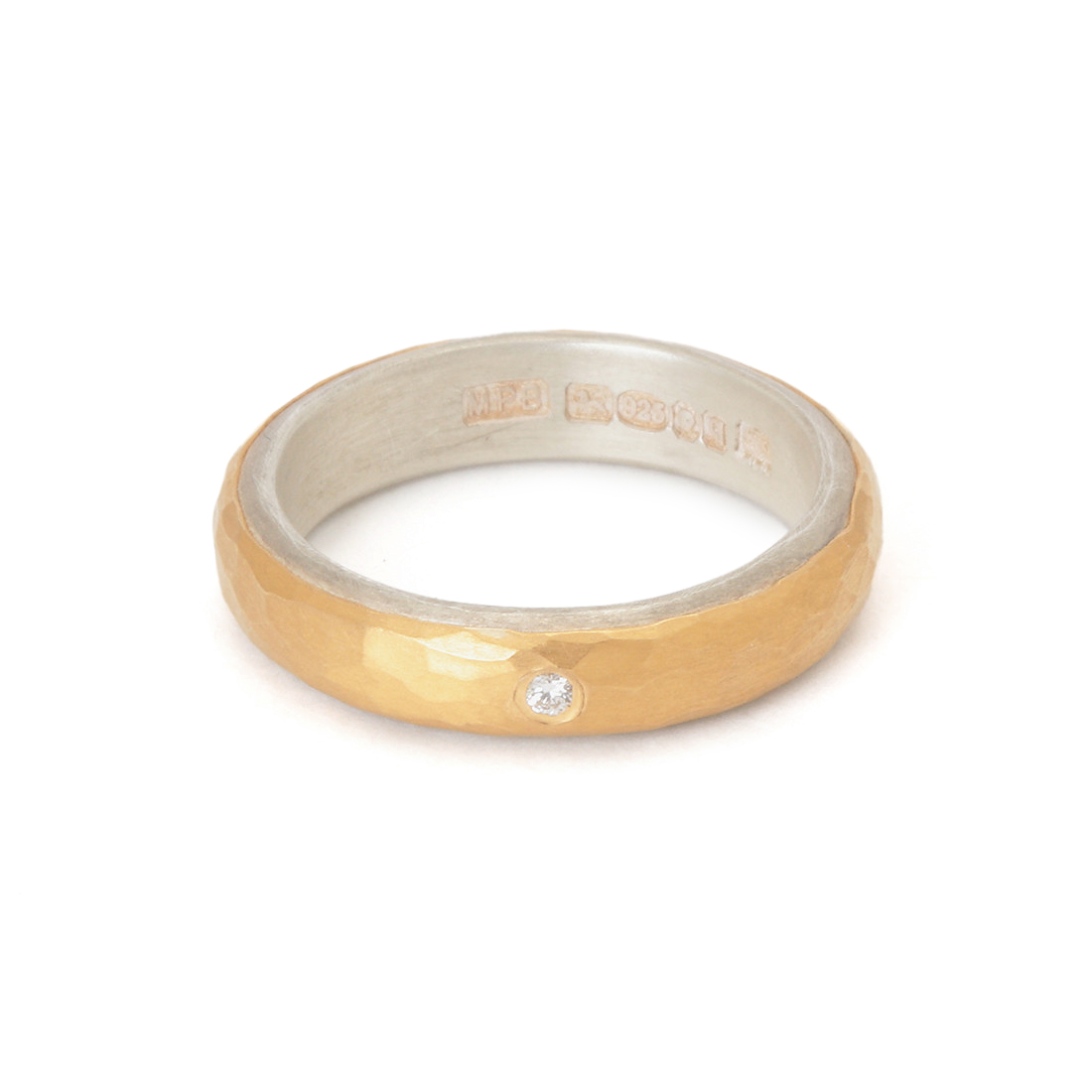 MALCOLM BETTS＜マルコム ベッツ＞バーニーズ　ニューヨーク限定リング （ダイヤモンド）