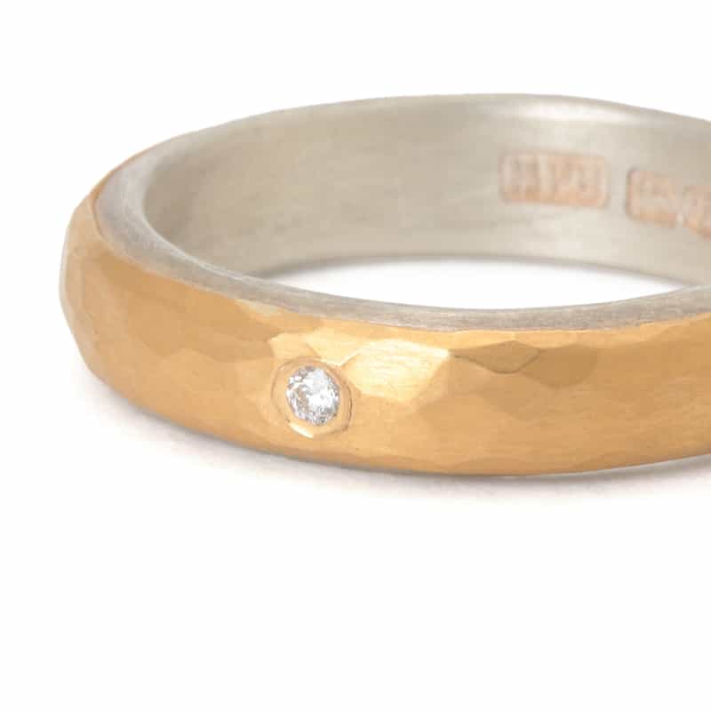 MALCOLM BETTS MALCOLM BETTS＜マルコム ベッツ＞バーニーズ　ニューヨーク限定リング （ダイヤモンド） NONE