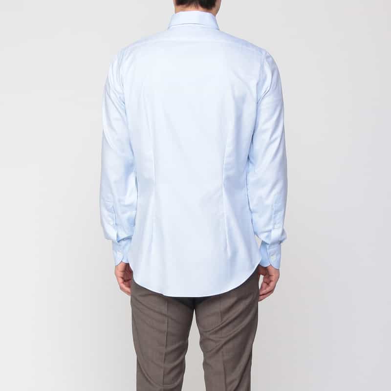 FRAY FRAY＜フライ＞ワンピースカラーシャツ BLUE