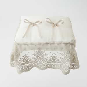 リングピロー　“チュールレース（ロング）"