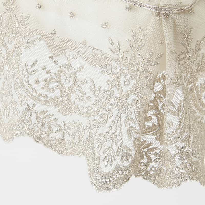 BARNEYS NEW YORK リングピロー　“チュールレース（ロング）" NONE(0000)