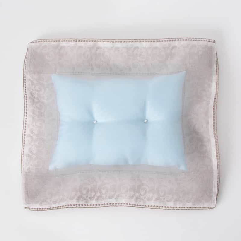 BARNEYS NEW YORK リングピロー“LACE" BLUE