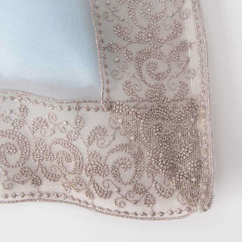 BARNEYS NEW YORK リングピロー“LACE" BLUE