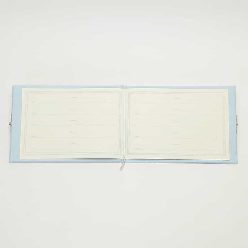 BARNEYS NEW YORK 芳名帳　“LACE" BLUE