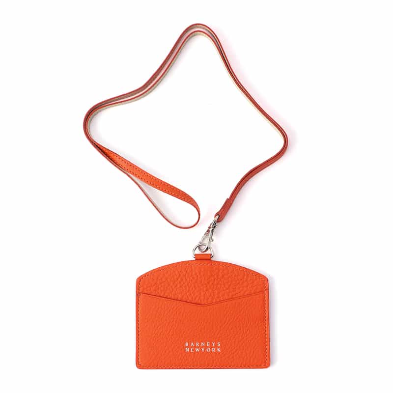 BARNEYS NEW YORK ID カードケース ORANGE