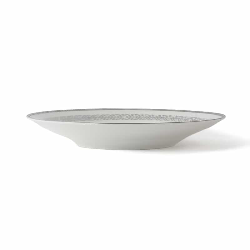 Noritake ノリタケ×バーニーズ ニューヨーク ディーププレート “プラチナフェザー" WHITE