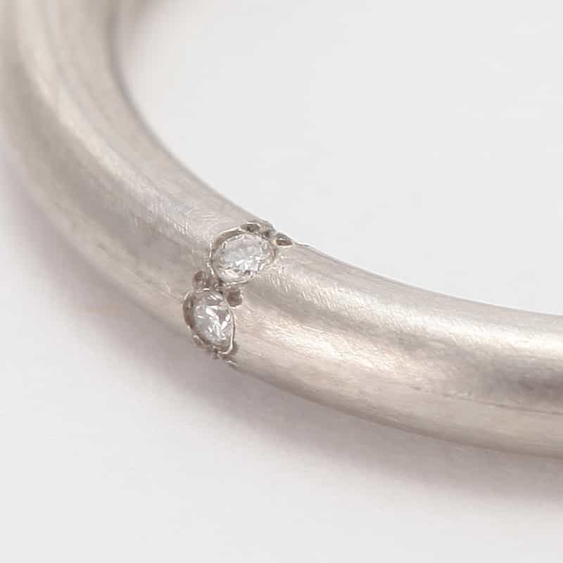 ETSUKO SONOBE 【オーダー品】マリッジリング （ダイヤモンド） NONE