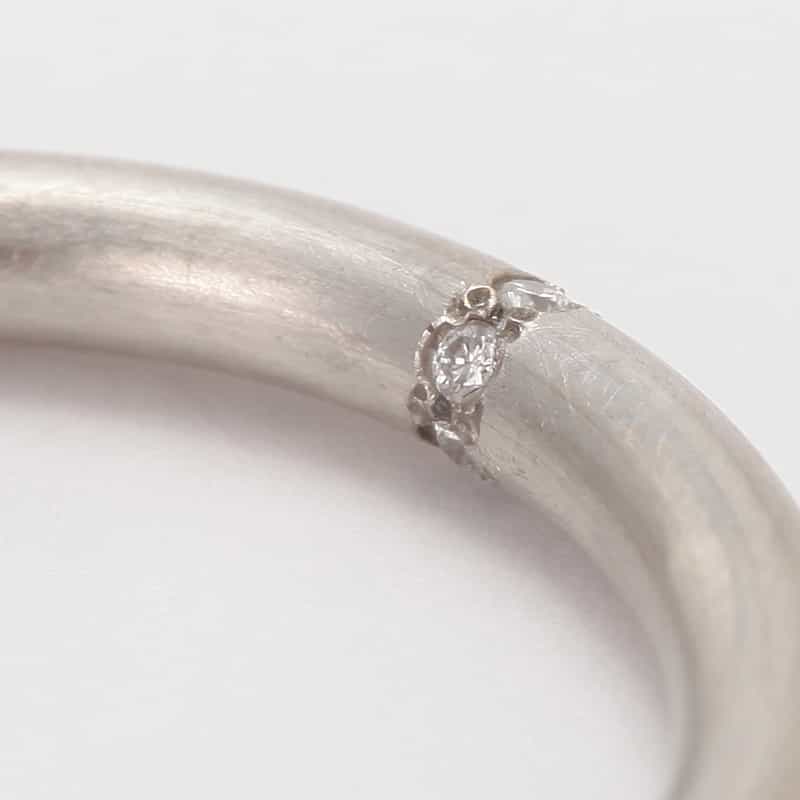 ETSUKO SONOBE 【オーダー品】マリッジリング （ダイヤモンド） NONE