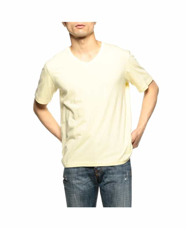 PARADISE COVE 限定VネックTシャツ LIGHT YELLOW