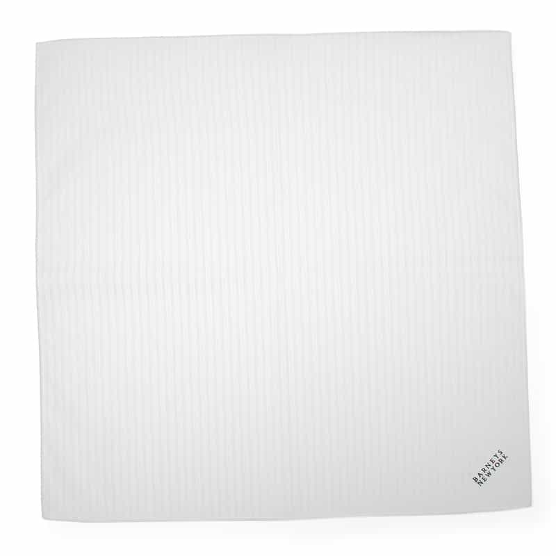 BARNEYS NEW YORK ハンカチ WHITE
