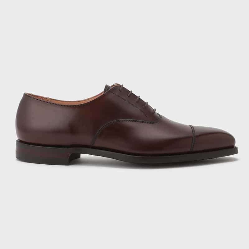 CROCKETT&JONES CROCKETT&JONES<クロケット&ジョーンズ>キャップトゥシューズ “HALLAM 348E" DARK BROWN