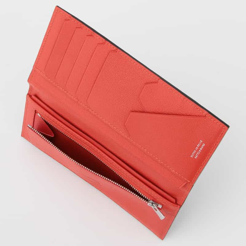 L’ARCOBALENO ロングウォレット DARK BROWN