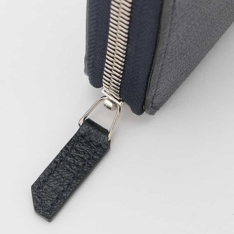 L’ARCOBALENO L'ARCOBALENO＜ラルコバレーノ＞ラウンドジップ ロングウォレット NAVY