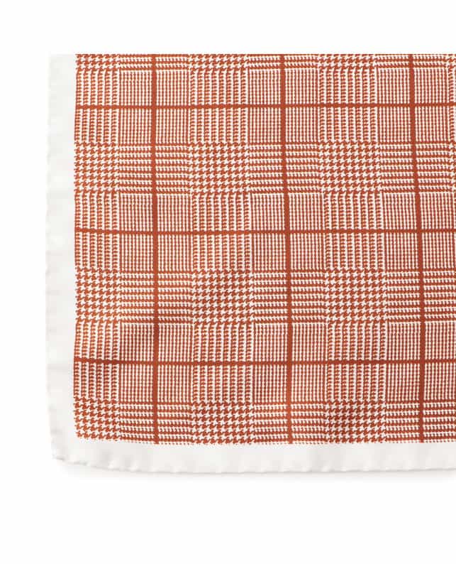 BARNEYS NEW YORK ポケットチーフ ORANGE