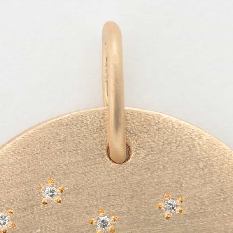 TALKATIVE 【オーダー品】ペンダントトップ　“ふたご座" （ダイヤモンド） NONE