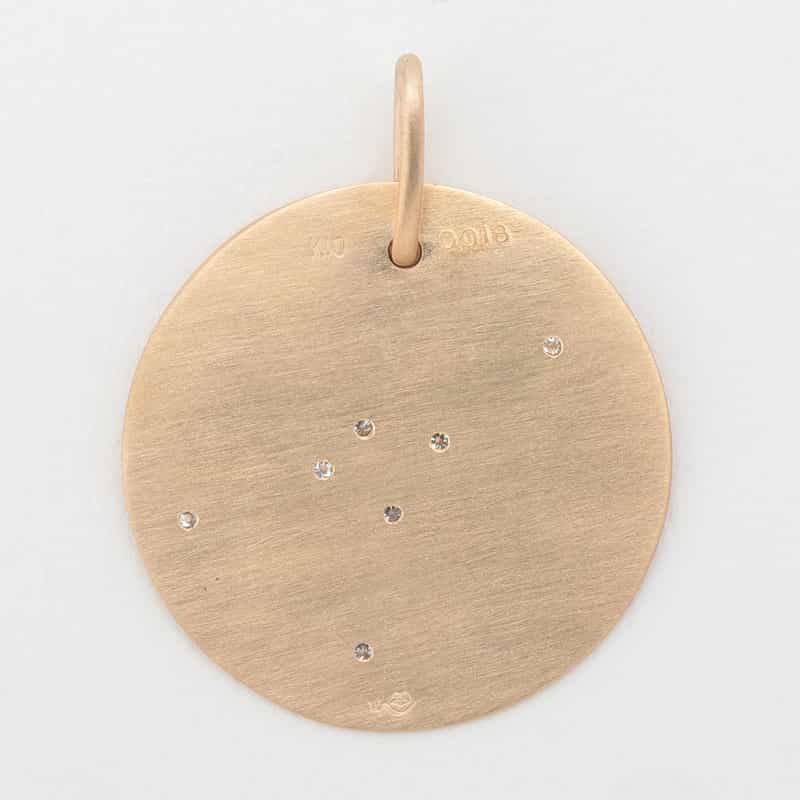 TALKATIVE 【オーダー品】ペンダントトップ　“かに座" （ダイヤモンド） NONE