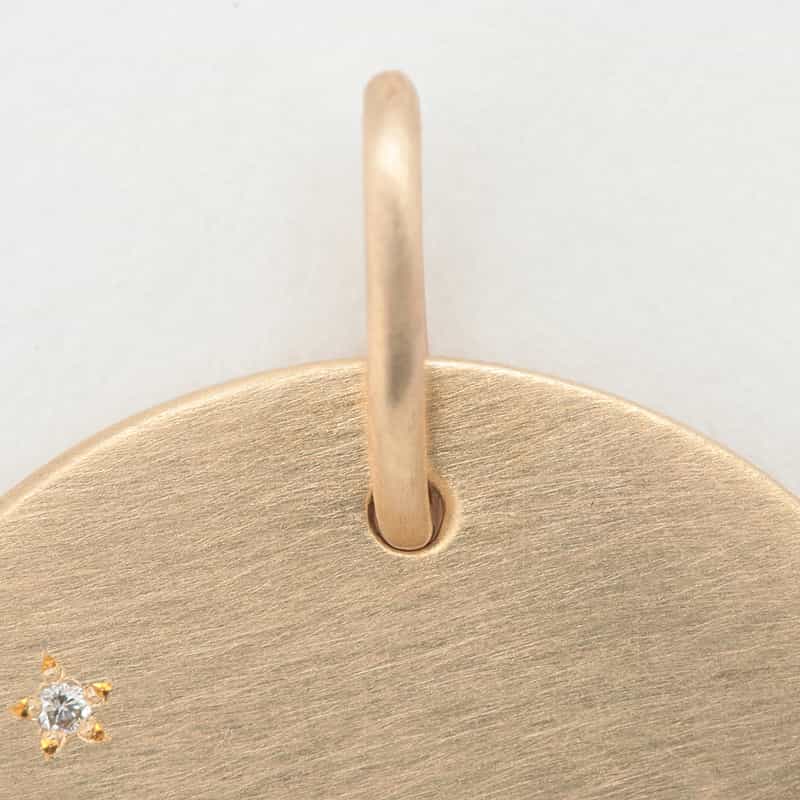 TALKATIVE 【オーダー品】ペンダントトップ　“かに座" （ダイヤモンド） NONE