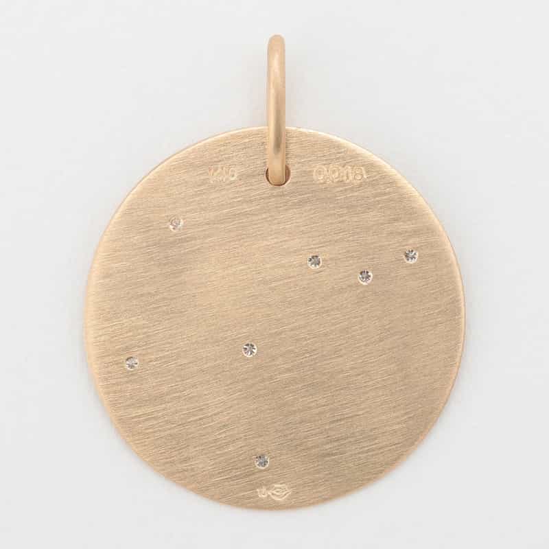 TALKATIVE 【オーダー品】ペンダントトップ　“てんびん座" （ダイヤモンド） NONE