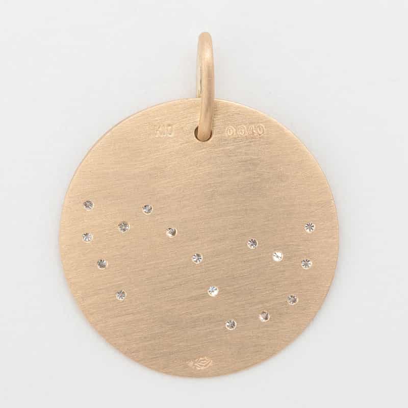 TALKATIVE 【オーダー品】ペンダントトップ　“さそり座" （ダイヤモンド） NONE