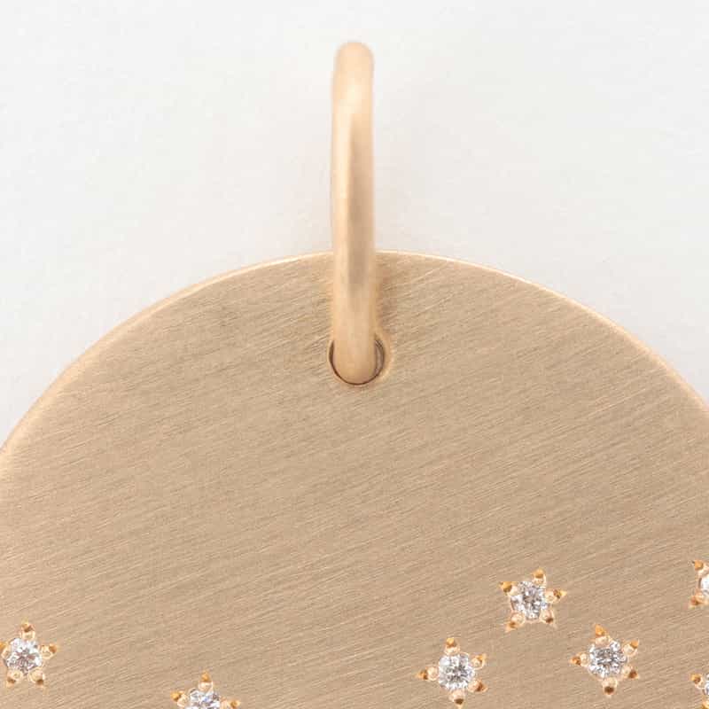 TALKATIVE 【オーダー品】ペンダントトップ　“さそり座" （ダイヤモンド） NONE