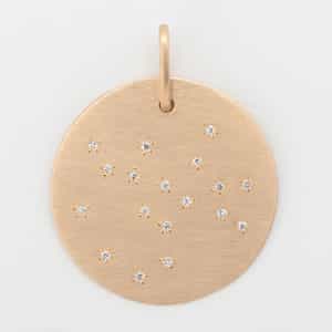 【オーダー品】ペンダントトップ “いて座" (ダイヤモンド)