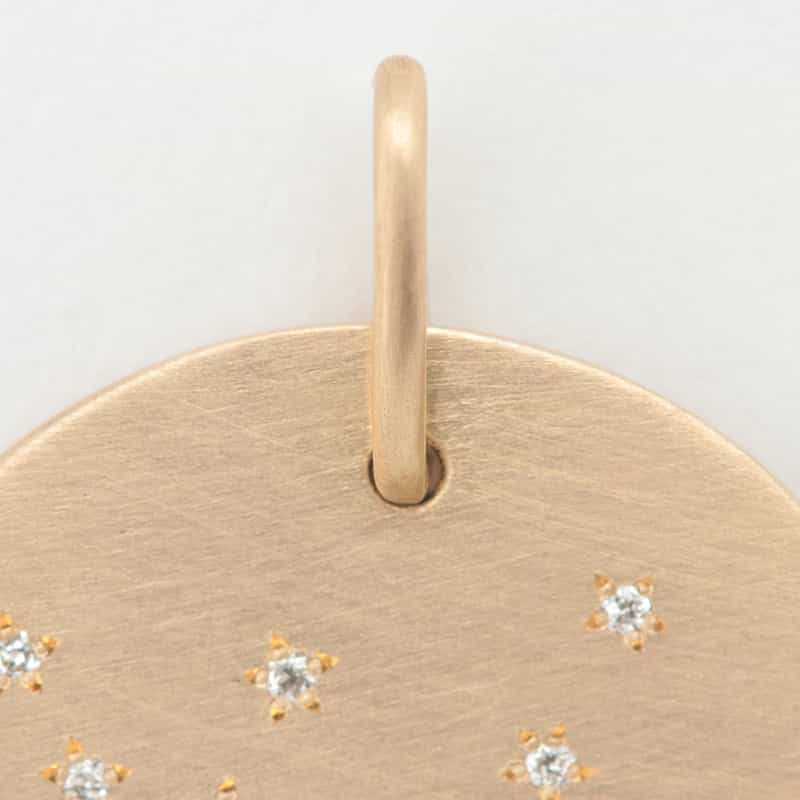 TALKATIVE 【オーダー品】ペンダントトップ　“いて座" （ダイヤモンド） NONE