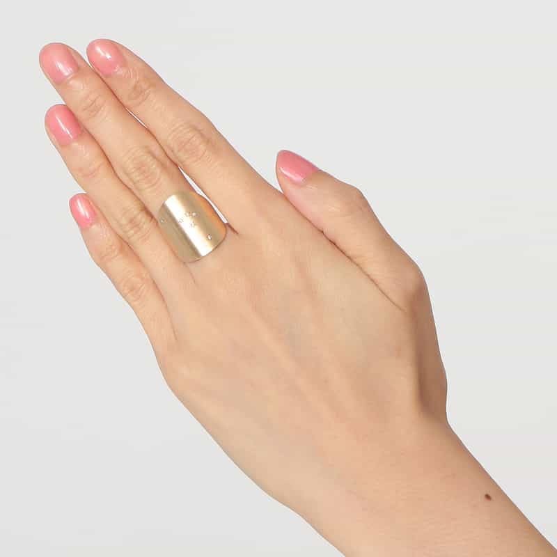 TALKATIVE 【オーダー品】リング　“かに座" （ダイヤモンド） NONE