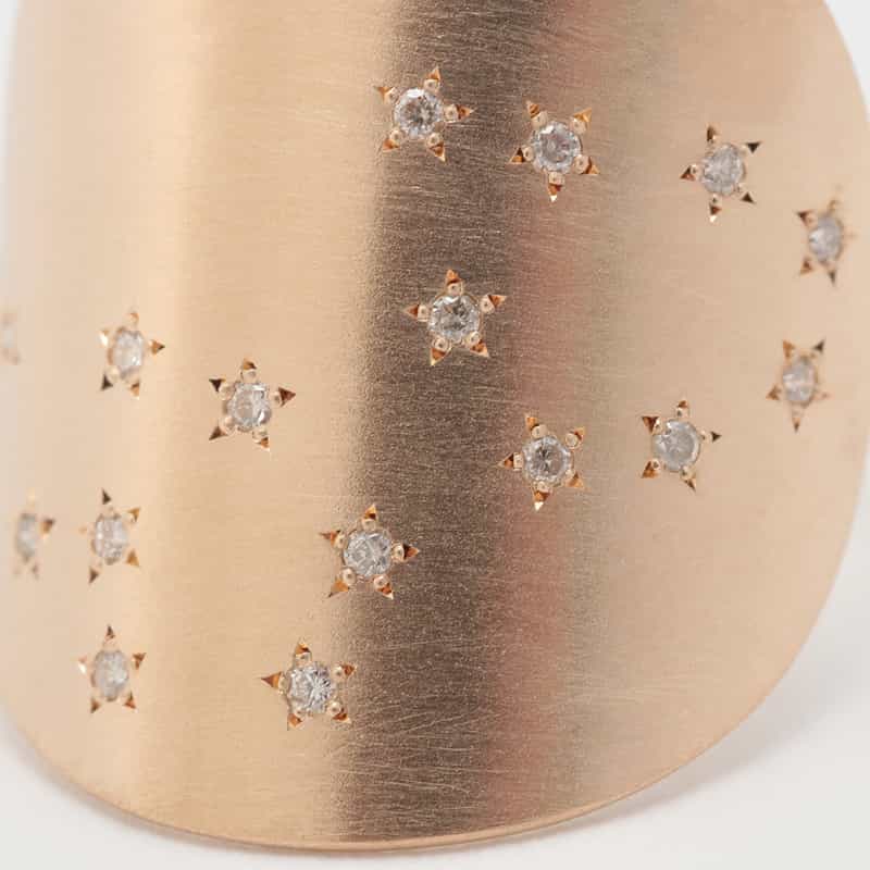 TALKATIVE 【オーダー品】リング　“おとめ座" （ダイヤモンド） NONE