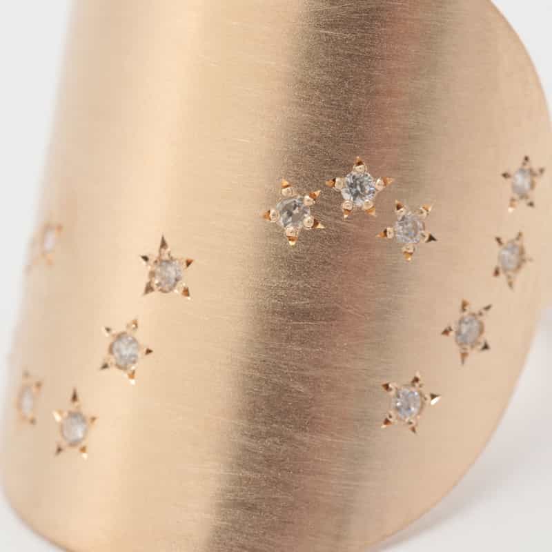 TALKATIVE 【オーダー品】リング　“さそり座" （ダイヤモンド） NONE