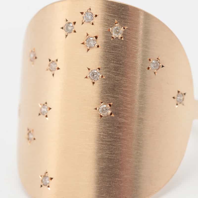 TALKATIVE 【オーダー品】リング　“みずがめ座" （ダイヤモンド） NONE