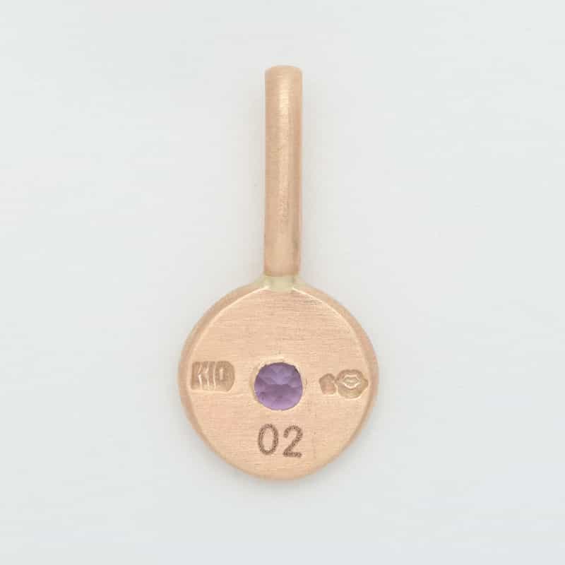 TALKATIVE 【オーダー品】ミニペンダントトップ（2月／アメシスト） NONE