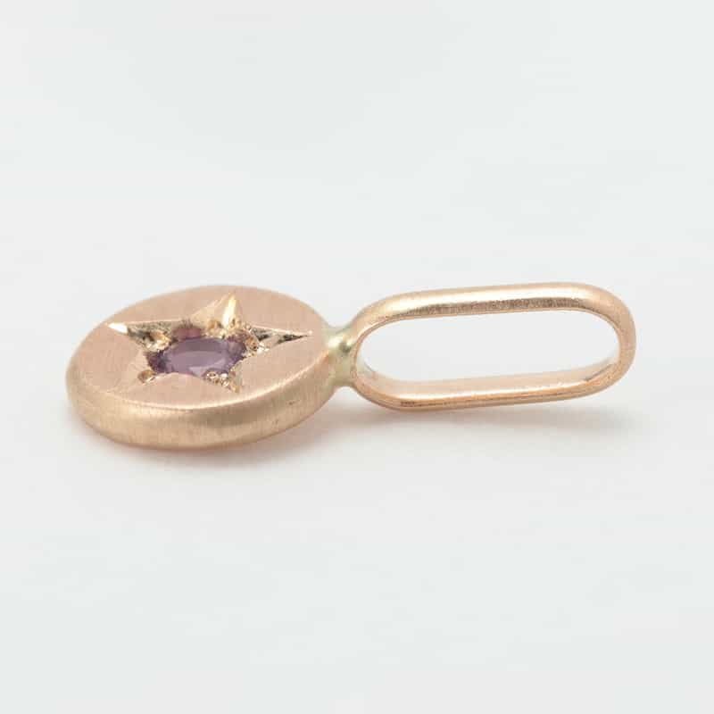 TALKATIVE 【オーダー品】ミニペンダントトップ（2月／アメシスト） NONE