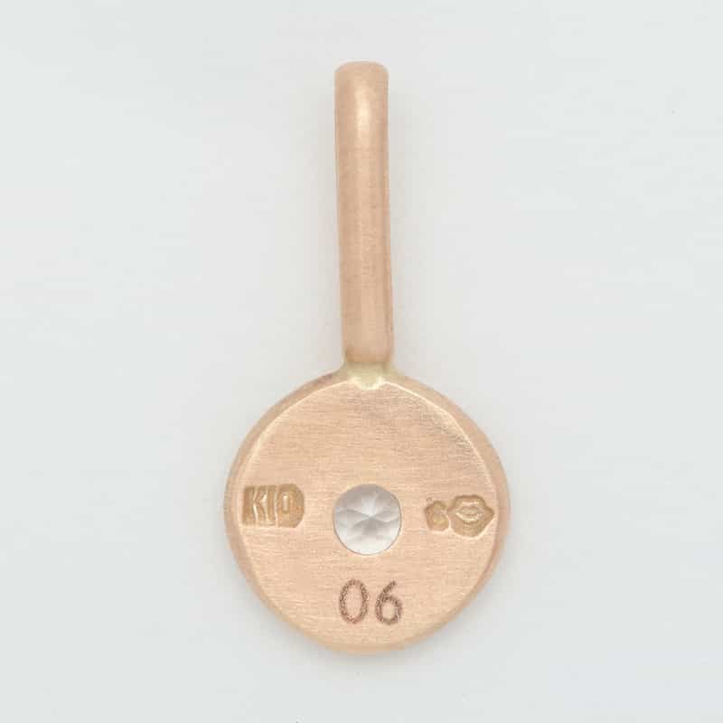 TALKATIVE 【オーダー品】ミニペンダントトップ（6月／ムーンストーン） NONE