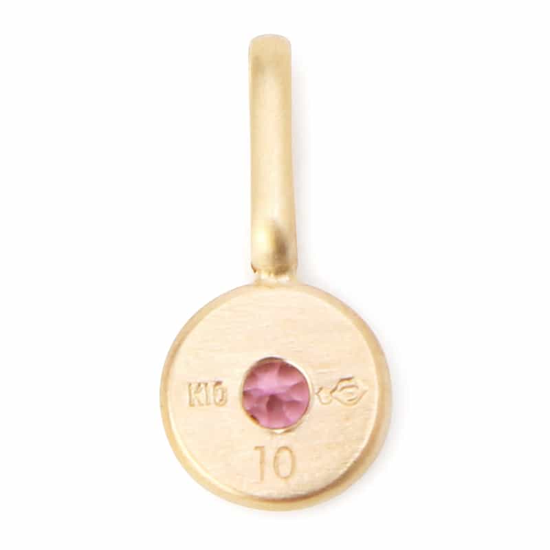 TALKATIVE 【オーダー品】ミニペンダントトップ（10月／トルマリン） NONE