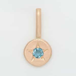 【オーダー品】ミニペンダントトップ(11月/トパーズ)