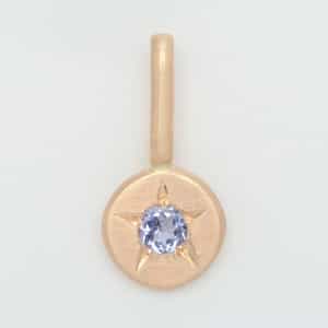 【オーダー品】ミニペンダントトップ(12月/タンザナイト)