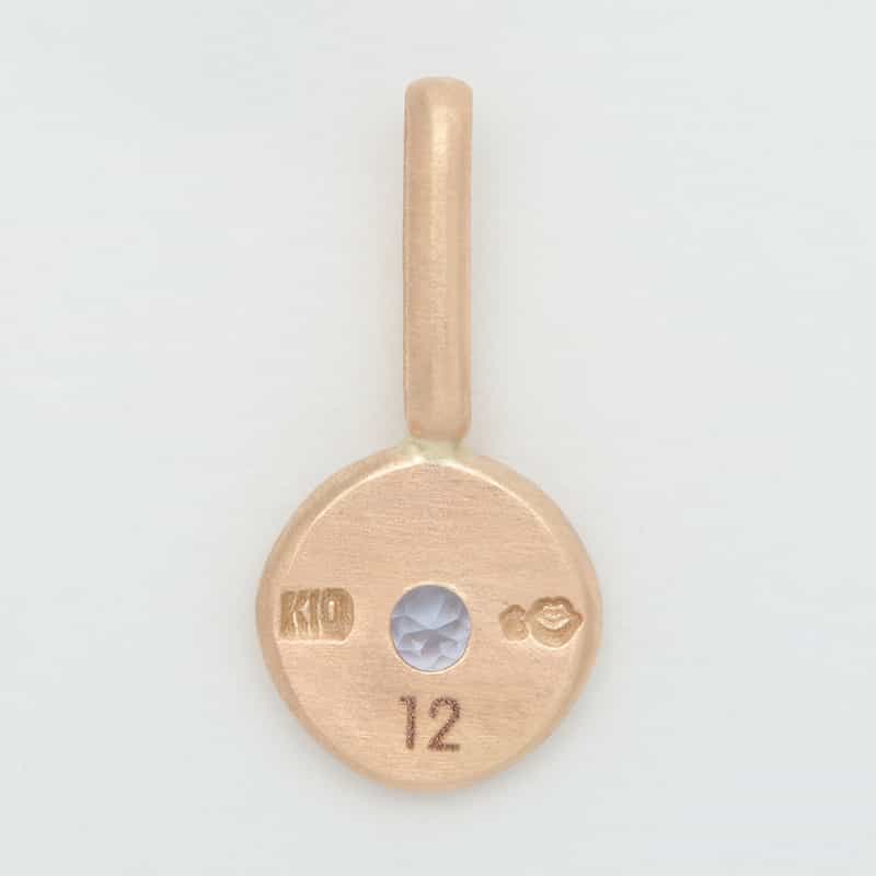 TALKATIVE 【オーダー品】ミニペンダントトップ（12月／タンザナイト） NONE