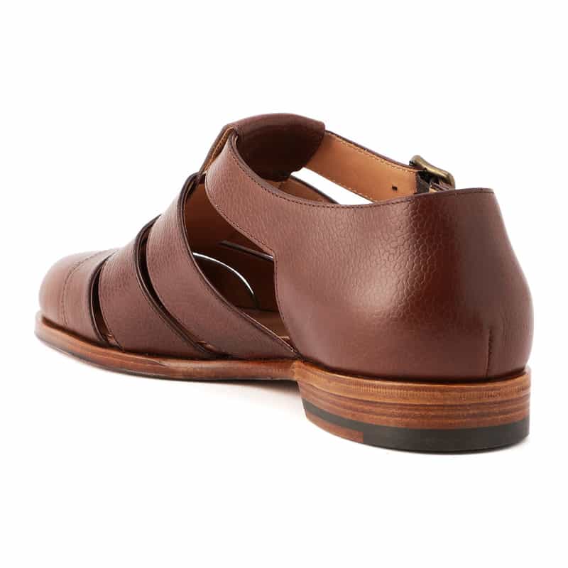 F.LLI GIACOMETTI F.LLI GIACOMETTI<フラテッリ ジャコメッティ>グルカサンダル BROWN