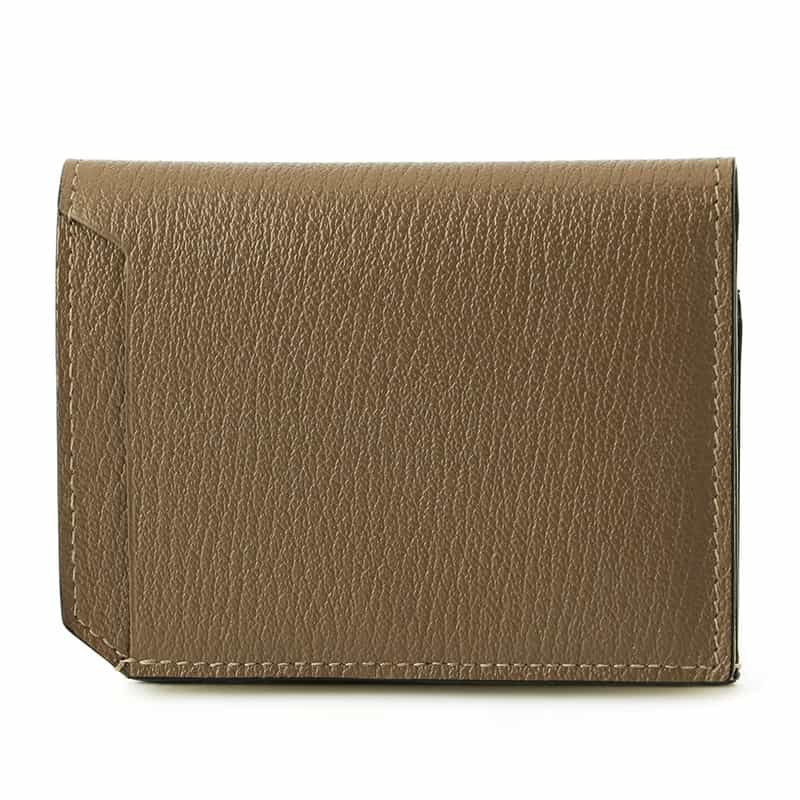 L’ARCOBALENO L'ARCOBALENO＜ラルコバレーノ＞バーニーズ　ニューヨーク限定二つ折りスモールウォレット GRAY