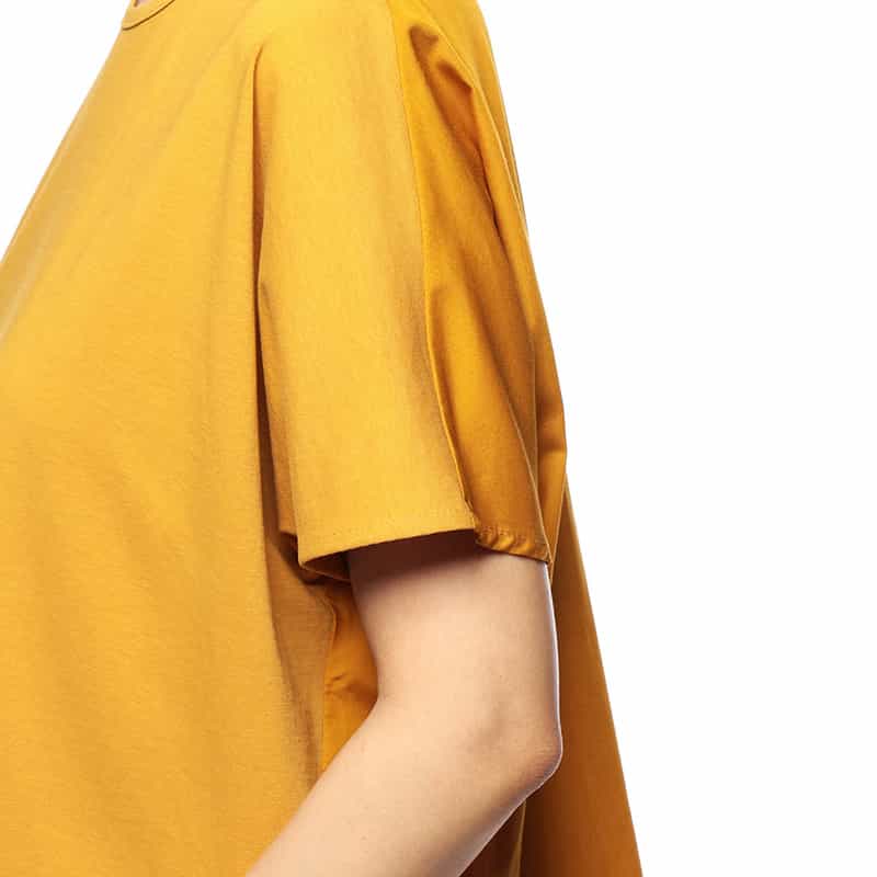 BARNEYS NEW YORK コンビネーションロングテールカットソー YELLOW