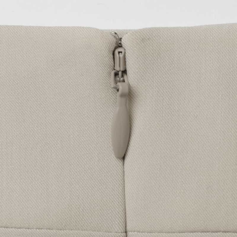 BARNEYS NEW YORK ポーラー素材タイトスカート GRAY BEIGE
