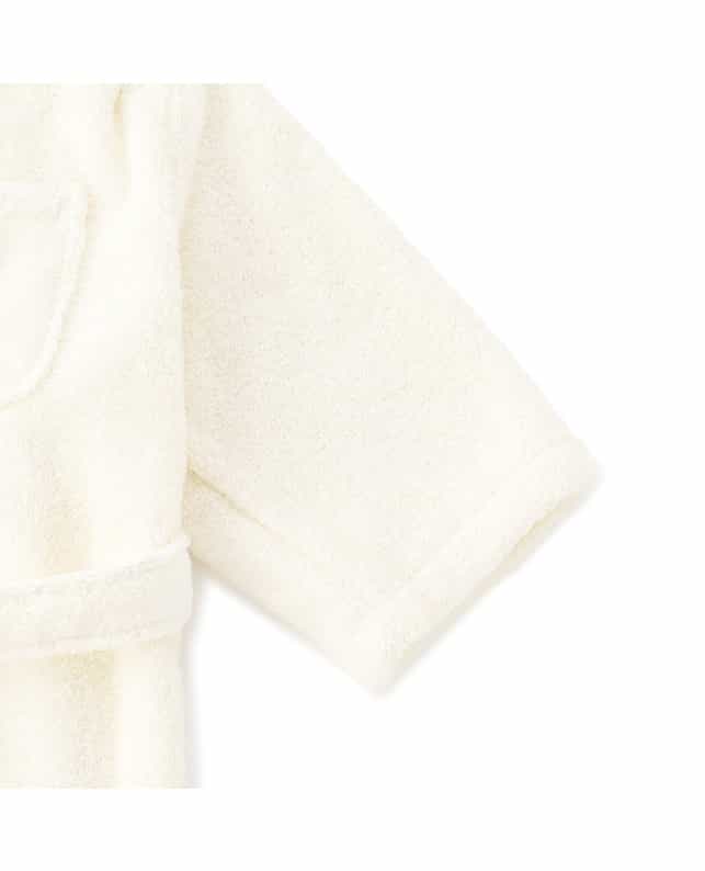 BARNEYS NEW YORK ライオン刺繍オーガニックコットンキッズバスローブ BEIGE