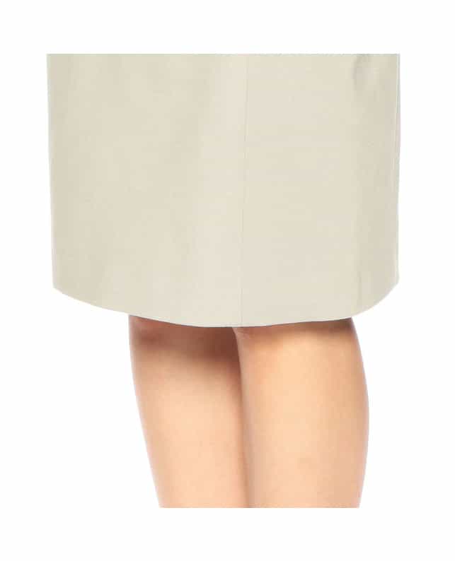 BARNEYS NEW YORK セットアップポンチタイトスカート GRAY BEIGE