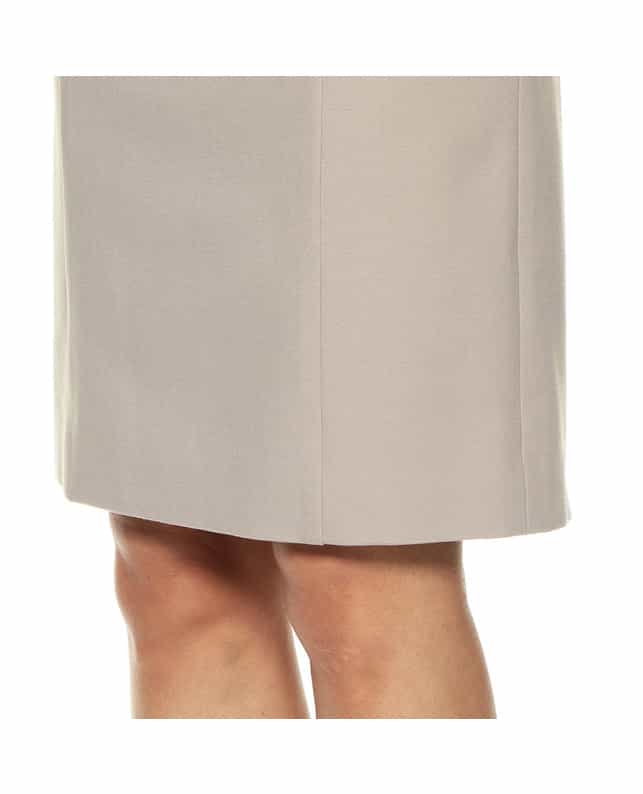 BARNEYS NEW YORK セットアップポンチタイトドレス GRAY BEIGE