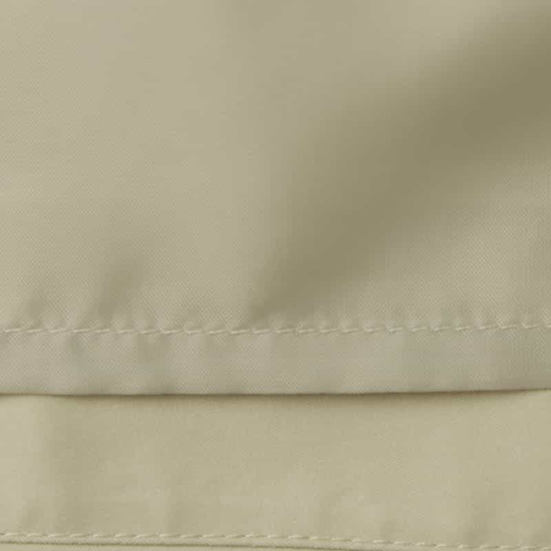 BARNEYS NEW YORK ウォッシャブル メモリー素材タック入りフレアスカート BEIGE