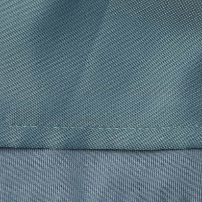 BARNEYS NEW YORK ウォッシャブル メモリー素材タック入りフレアスカート LIGHT BLUE