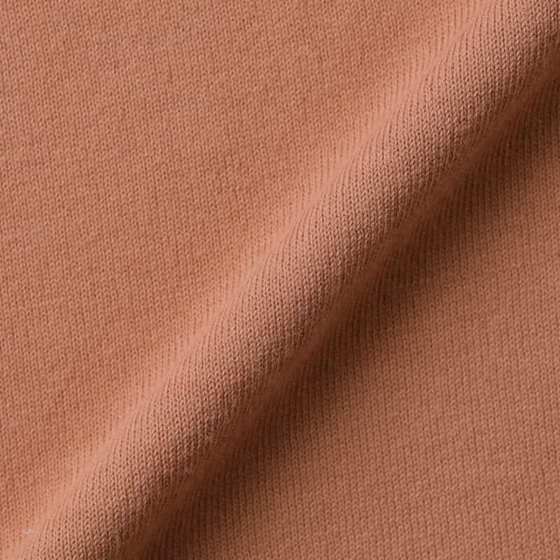 BARNEYS NEW YORK コットン素材 ロングニットトッパーカーディガン BROWN