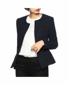 セットアップツイードノーカラージャケット（2125595）｜BARNEYS