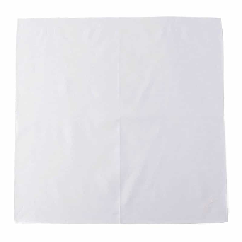 BARNEYS NEW YORK ハンカチ WHITE