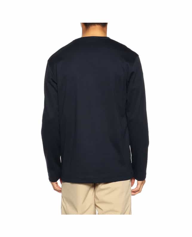 BARNEYS NEW YORK ロングスリーブカットソー （アルビニ社製コットン使用） NAVY